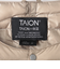 ＜TAION＞ベーシック クルーネック ボタン インナー ダウンジャケット