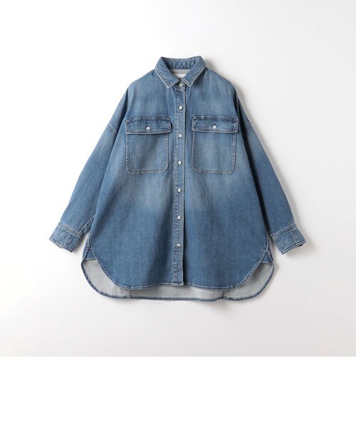 別注HEALTHY DENIM新品ダンガリーデニムシャツアローズグリーンレーベル 別注】＜HEALTHY DENIM＞Almond デニム シャツ （シャツ