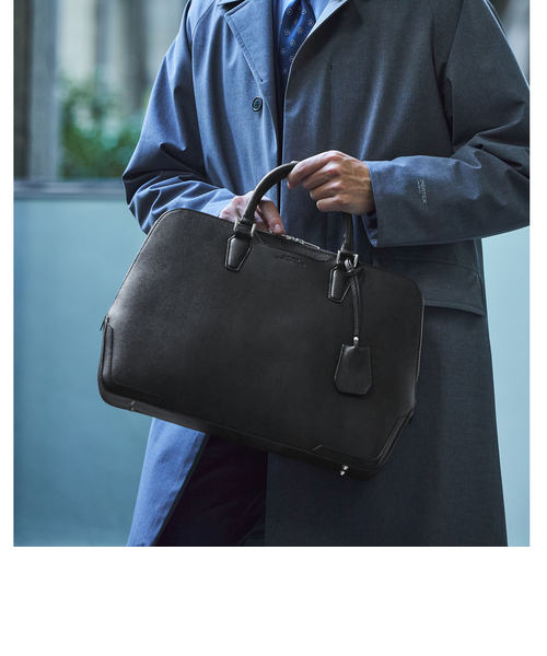 グリーンレーベルリラクシング ビジネスバック レザー A4可 green label relaxing｜グリーンレーベル リラクシングの