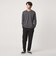 【WEB限定】JUST fit ジャケイン クルーネック 長袖 Tシャツ -吸水速乾・抗菌-