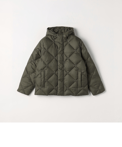 TAION＞ シティ フード ダウンジャケット / キッズ 140cm-150cm