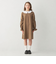 チェック シロエリ ワンピース / キッズ 140cm-160cm