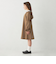 チェック シロエリ ワンピース / キッズ 140cm-160cm
