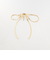 【WEB限定】メタルリボン ヘアカフ