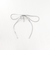 【WEB限定】メタルリボン ヘアカフ