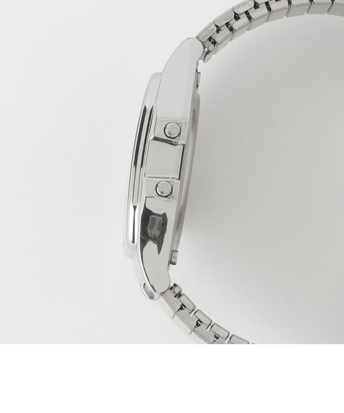 TIMEX＞CLASSIC DIGITAL SILVER デジタルウォッチ 腕時計