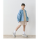ストレッチ デニムブルゾン / キッズ  100cm-160cm - ストレッチ -