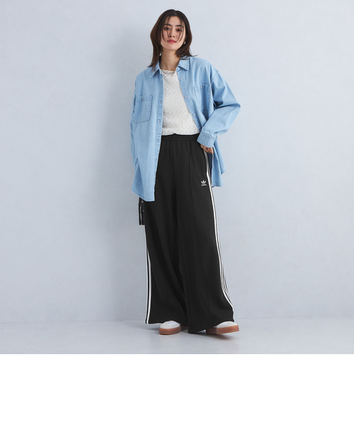 adidas Originals＞スリーストライプス ルーズ フレンチテリー