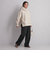 【WEB限定】＜at ease＞オルマイ ワイド パンツ -マシンウォッシャブル・ストレッチ・帯電防止-