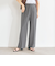 【WEB限定】＜at ease＞オルマイ ワイド パンツ -マシンウォッシャブル・ストレッチ・帯電防止-