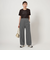 【WEB限定】＜at ease＞オルマイ ワイド パンツ -マシンウォッシャブル・ストレッチ・帯電防止-