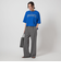 【WEB限定】＜at ease＞オルマイ ワイド パンツ -マシンウォッシャブル・ストレッチ・帯電防止-