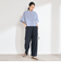 【WEB限定】＜at ease＞オルマイ ワイド パンツ -マシンウォッシャブル・ストレッチ・帯電防止-