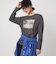 【WEB限定】＜at ease＞フォトプリント ロングスリーブ Tシャツ