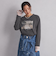 【WEB限定】＜at ease＞フォトプリント ロングスリーブ Tシャツ