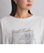 【WEB限定】＜at ease＞フォトプリント ロングスリーブ Tシャツ