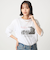 【WEB限定】＜at ease＞フォトプリント ロングスリーブ Tシャツ