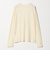 【WEB限定】＜at ease＞レース プルオーバー カットソー