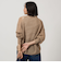 メッシュ スキッパー ニット プルオーバー -ウォッシャブル-