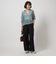 メッシュ スキッパー ニット プルオーバー -ウォッシャブル-