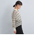 メッシュ スキッパー ニット プルオーバー -ウォッシャブル-