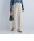 【WEB限定】［size SHORT/TALLあり］スラブオックス フレア パンツ ストライプ