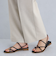 【WEB限定】［size SHORT/TALLあり］スラブオックス フレア パンツ ストライプ
