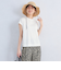 グロッシー フレンチスリーブ Tシャツ -制菌-