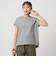 グロッシー フレンチスリーブ Tシャツ -制菌-