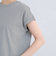 グロッシー フレンチスリーブ Tシャツ -制菌-