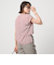 グロッシー フレンチスリーブ Tシャツ -制菌-