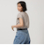 グロッシー フレンチスリーブ Tシャツ -制菌-