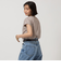 グロッシー フレンチスリーブ Tシャツ -制菌-