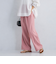 ［size SHORT/TALLあり］BREEZE LINEN ブリーズリネン ワイド パンツ