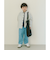 ＜KiU＞ダブルメッシュドローストリングショルダー バッグ