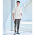 【WEB限定】JUST fit デイリー モック 半袖 Ｔシャツ カットソー -吸水速乾・抗菌-
