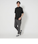 【WEB限定】JUST fit デイリー モック 半袖 Ｔシャツ カットソー -吸水速乾・抗菌-