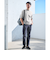 【WEB限定】JUST fit デイリー モック 半袖 Ｔシャツ カットソー -吸水速乾・抗菌-