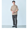 【WEB限定】JUST fit デイリー モック 半袖 Ｔシャツ カットソー -吸水速乾・抗菌-
