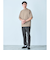 【WEB限定】JUST fit デイリー モック 半袖 Ｔシャツ カットソー -吸水速乾・抗菌-
