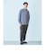 【WEB限定】JUST fit デイリー モック 半袖 Ｔシャツ カットソー -吸水速乾・抗菌-