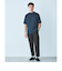【WEB限定】JUST fit デイリー モック 半袖 Ｔシャツ カットソー -吸水速乾・抗菌-