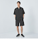 WONDER CLOTH ジャストルーズ レギュラーカラー 半袖 シャツ -ストレッチ・接触冷感・吸水速乾-