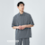 WONDER CLOTH ジャストルーズ レギュラーカラー 半袖 シャツ -ストレッチ・接触冷感・吸水速乾-