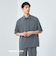 WONDER CLOTH ジャストルーズ レギュラーカラー 半袖 シャツ -ストレッチ・接触冷感・吸水速乾-