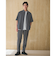 WONDER CLOTH ジャストルーズ レギュラーカラー 半袖 シャツ -ストレッチ・接触冷感・吸水速乾-