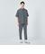 WONDER CLOTH ジャストルーズ レギュラーカラー 半袖 シャツ -ストレッチ・接触冷感・吸水速乾-