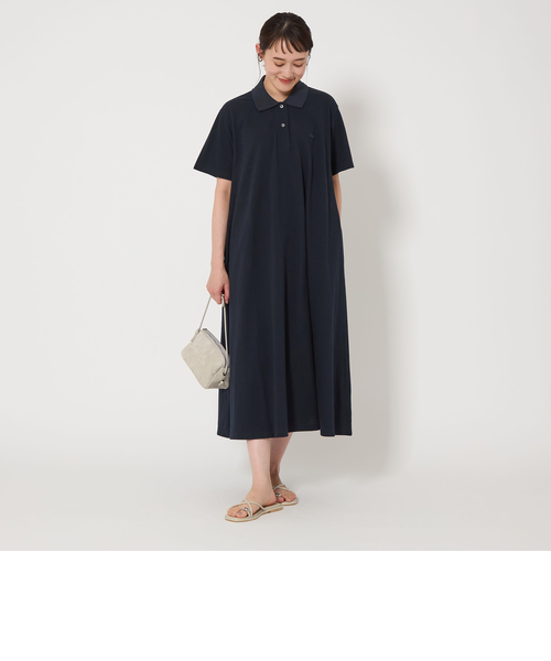 別注】＜LACOSTE＞ショートスリーブ ワンピース｜グリーン