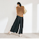 【WEB限定】＜at ease＞ キュロット パンツ