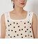 【WEB限定】＜at ease＞ドット キャミソール